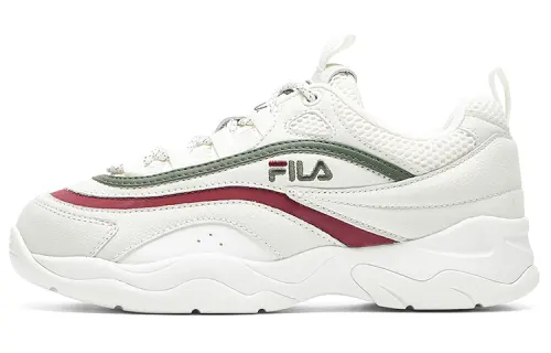 FILA FUSION Ray 1 Textile, Synthetic Leather Low top Casual Shoes Women's Snow