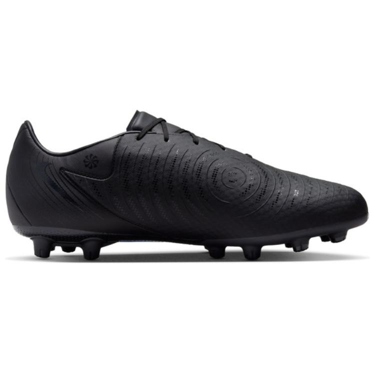 Nike Phantom GX 2 Academy HG Hard Ground Natural Grass Slip Resistant Abrasion Resistant Soccer Shoes Unisex Black