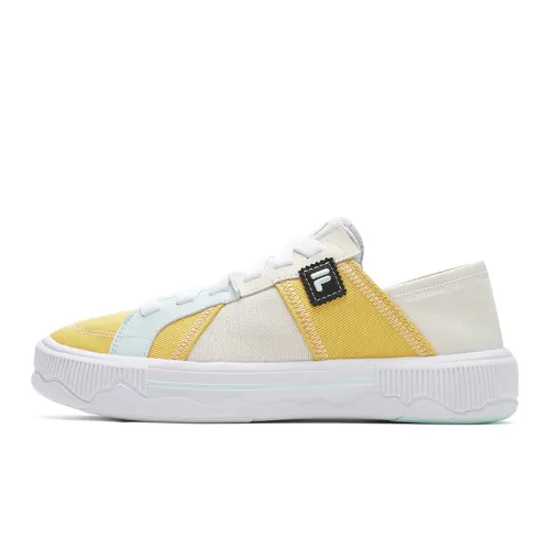 FILA FUSION POP 3 SE Abrasion Resistant Low top Casual Shoes Women's Ivory