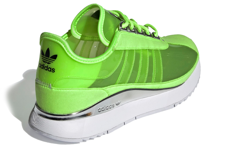 Женские кроссовки adidas originals Sl Andridge TPU (зеленые с серебристым и белым) — Зелёный / серебристый / белый — фото 4
