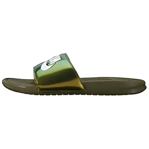 Nike Benassi Jdi Print Medium Olive/White