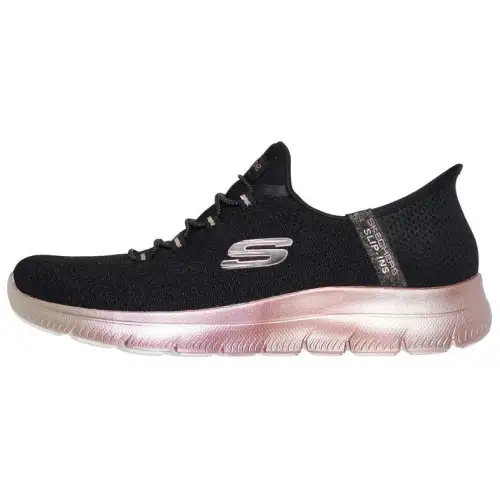 Skechers Summits Abrasion Resistant Low top Casual Shoes Women's Black