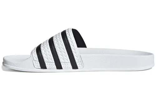 Adilette Adidas Originals Slide 'White Black'