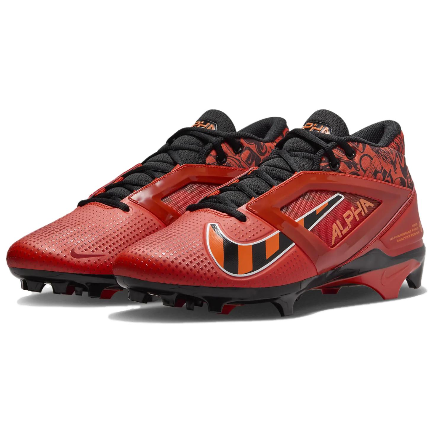Nike Alpha Menace 4 Pro Picante Red Black