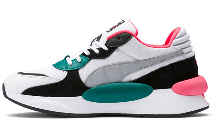 PUMA Puma RS 9.8 Space Comfortable Everyday Low-top Life Casual Shoes Uniform for Men and Women Gray Green