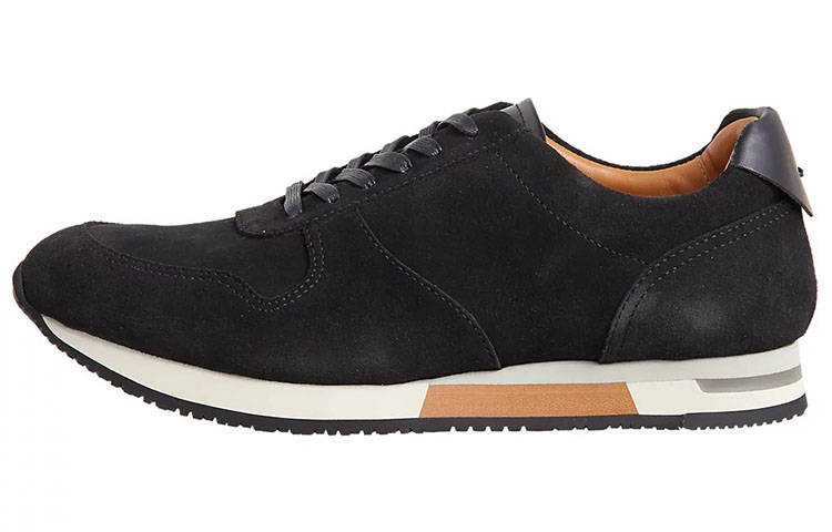 ASICS Runwalk Casual Shoes Men's Low Top Black/White