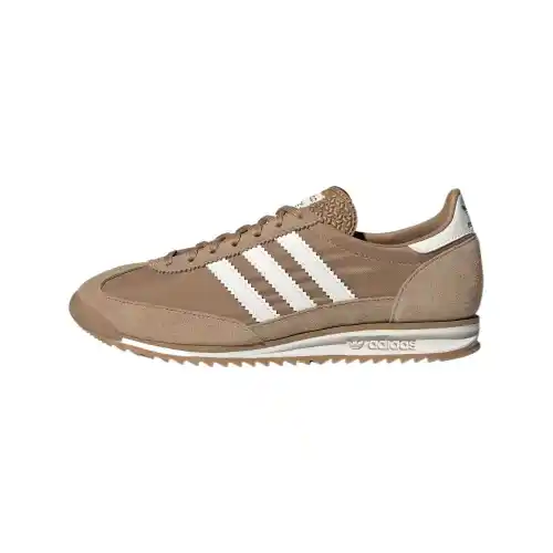Adidas Originals SL 72 OG Suede Low top Casual Shoes Women's Paper Gray White