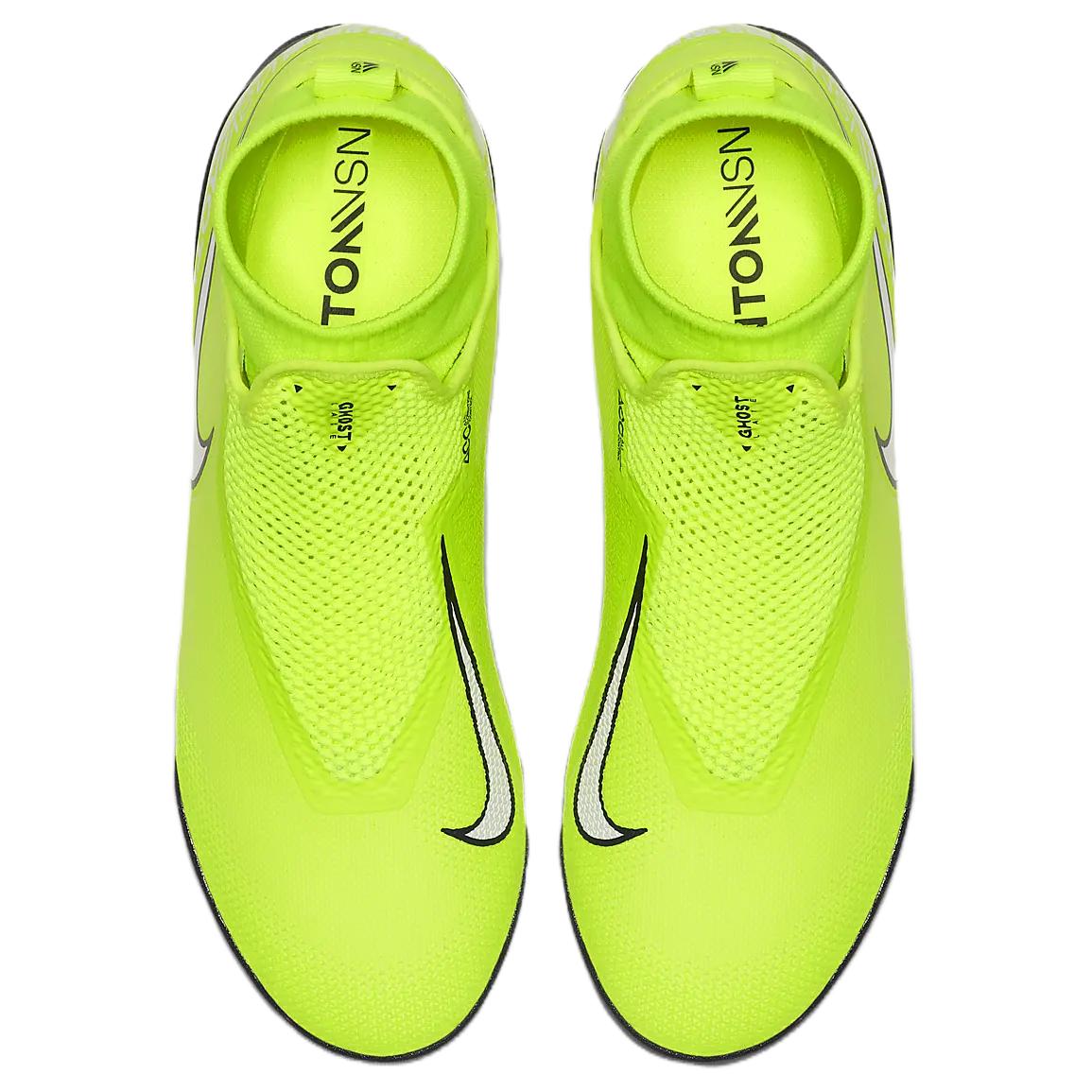 Nike TF Turf Cushioning Slip Resistant Abrasion Resistant Soccer Shoes Unisex Green