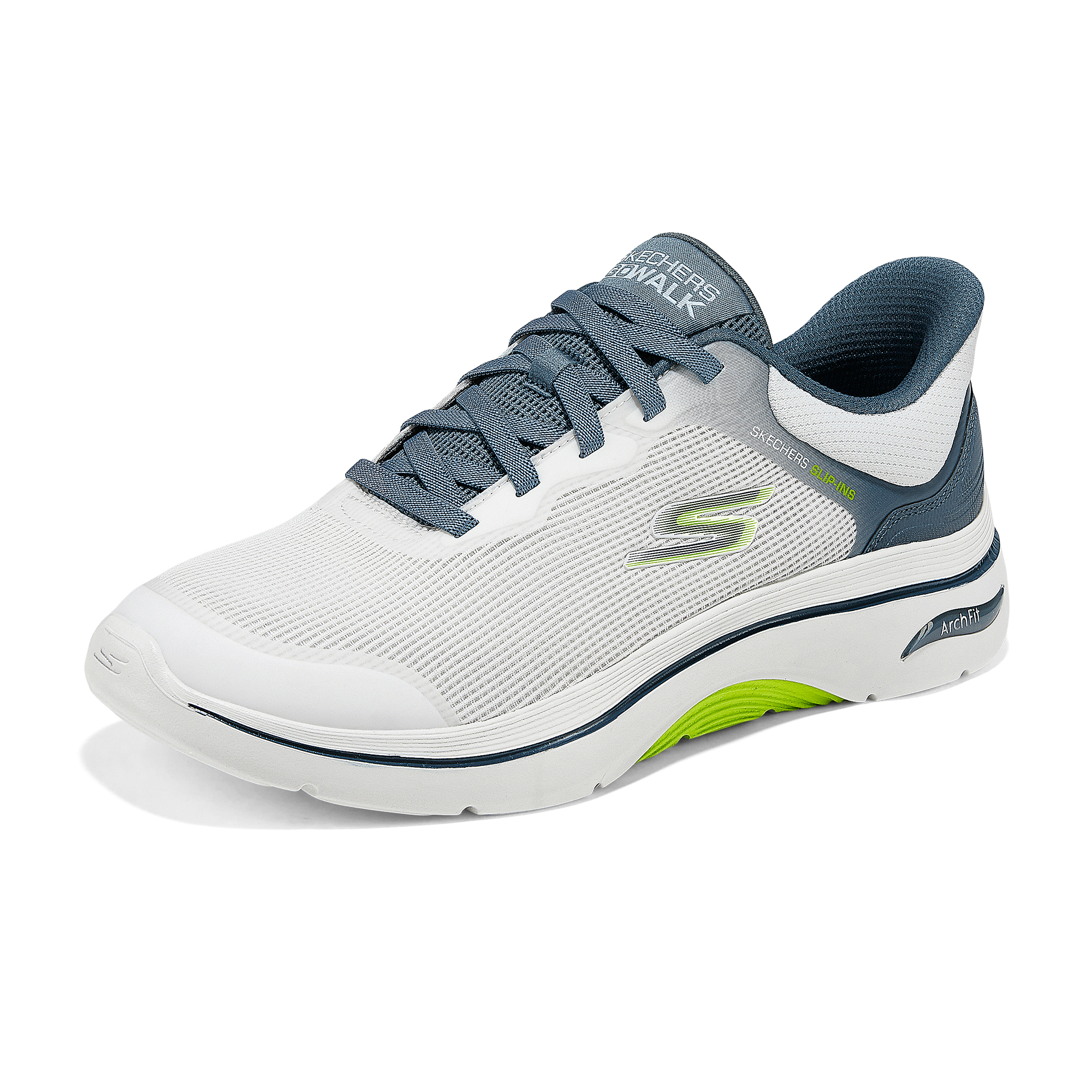 Skechers MEN’S GO WALK Low top Casual Shoes Men’s White