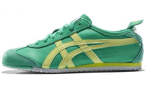 Onitsuka Tiger MEXICO 66 Comfortable Slip Resistant Low top Casual Shoes Women's Green