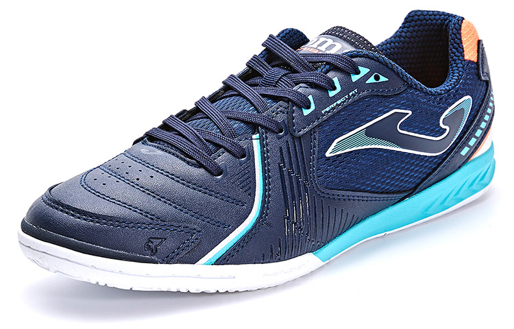 Joma IC/in Indoor Slip Resistant Abrasion Resistant Soccer Shoes Men’s Navy Blue