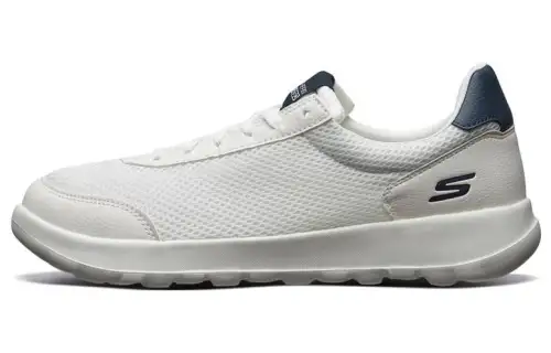 Skechers GO WALK Lite Low top Sports Casual Shoes White Blue