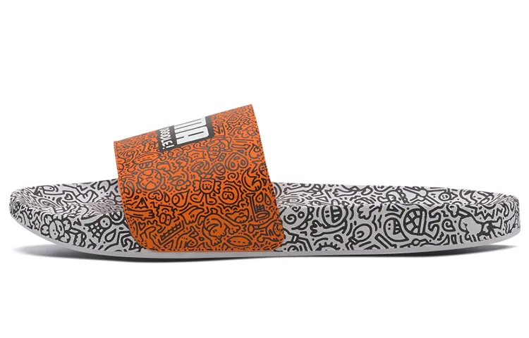 PUMA Mr. Doodle X Leadcat 20 Slides 'Wavy Doodles'