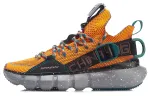 LiNing Essence 2.3 Shock Absorbers Slip Resistant Abrasion Resistant Low top Casual Shoes Women's Neon Glow Orange