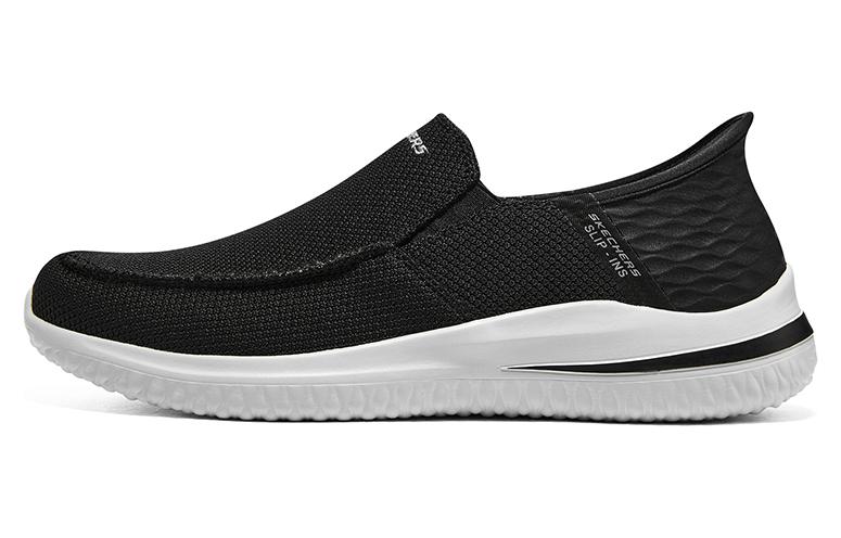 Мужские кроссовки Skechers Delson 3.0 (черно-белый)