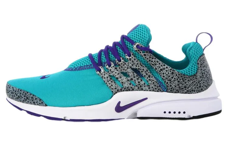 Nike Air Presto Teal Safari Slip Resistant Abrasion Resistant Slip Resistant Abrasion Resistant Low top Casual Shoes