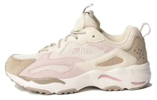 FILA Ray Tracer Low top Casual Shoes Women's Beige Pink