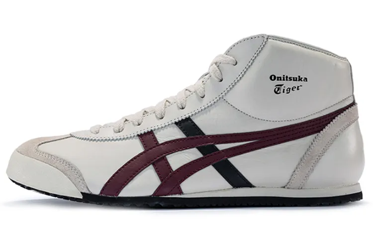 Onitsuka Tiger Mexico Mid Runner 'Creamwhite Red'