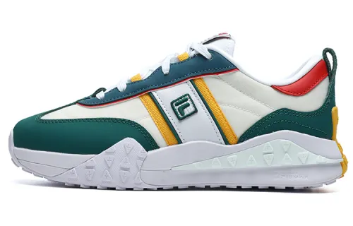 FILA Brick Retro Sports Low top Casual Shoes Women's White Green