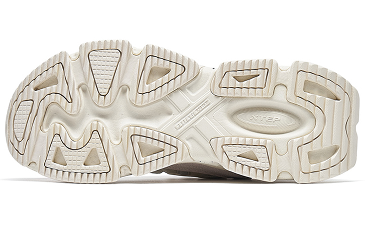 XTEP Mountains And Seas Collection Mountains And Seas Collection Textile, Leather Slip Resistant Abrasion Resistant