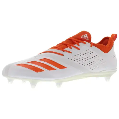 Adidas Adizero Primeknit Slip Resistant Abrasion Resistant Soccer Shoes Men's White Red