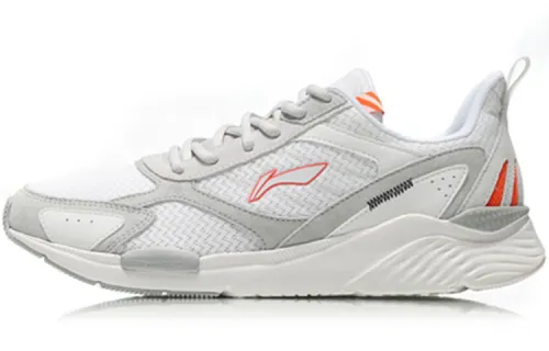 Li Ning Chasing clouds Fashion Non slip Lightweight Low top Casual Shoes Unisex Gray
