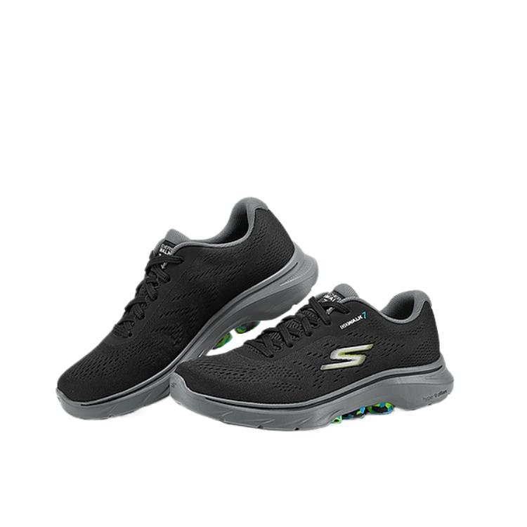 Skechers MEN’S GO WALK Comfortable Low top Casual Shoes Men’s Black