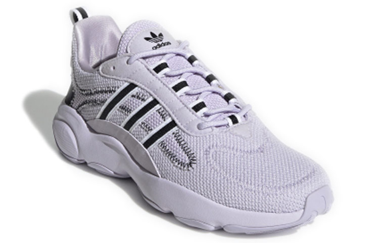 Женские кроссовки adidas originals Haiwee (светло-фиолетовые) — Светло-фиолетовый — фото 3