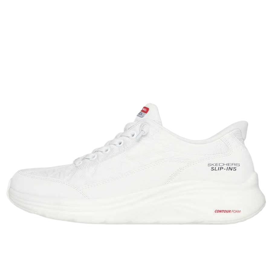 Женские кроссовки Skechers Contour Foam (белые)