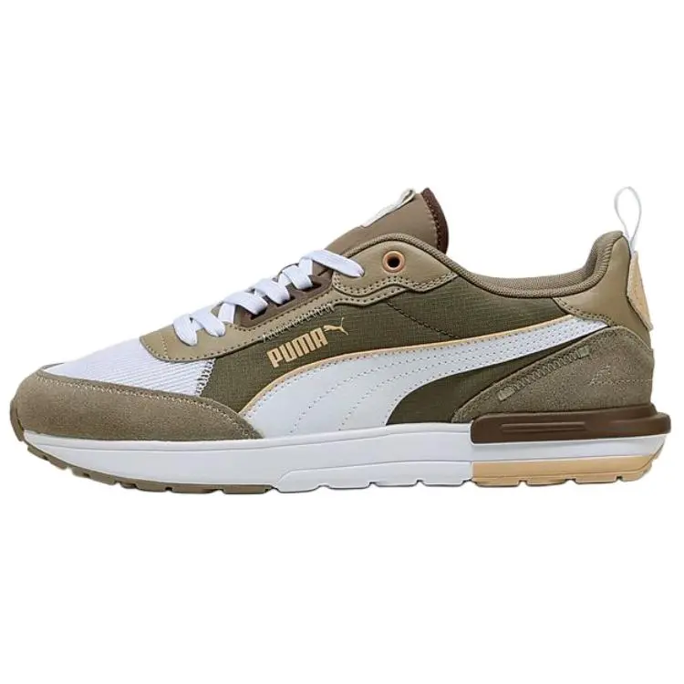PUMA R22 Low top Casual Shoes Unisex Brown