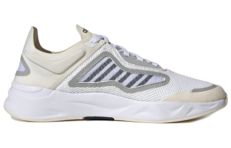 Мужские кроссовки adidas neo Futureflow Cc (бежевыйбелый / черный / серый) — Бежевыйбелый / чёрный / серый — фото 2