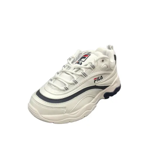 FILA FILARAY Low top Casual Shoes Unisex Beige Blue
