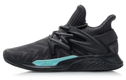 Li Ning Casual Shoes Women's Low Top Black Gray