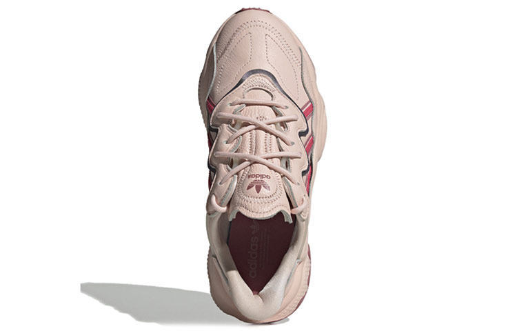 Женские кроссовки adidas Ozweego Icy Pink (серебристо-розовые) — фото 5