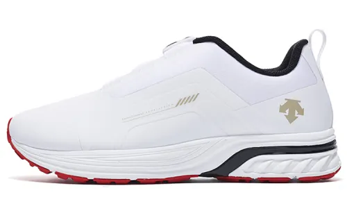 DESCENTE RUNNING Fabric Cushioning Slip Resistant Abrasion Resistant Breathable Lightweight Low top Casual Shoes Unisex