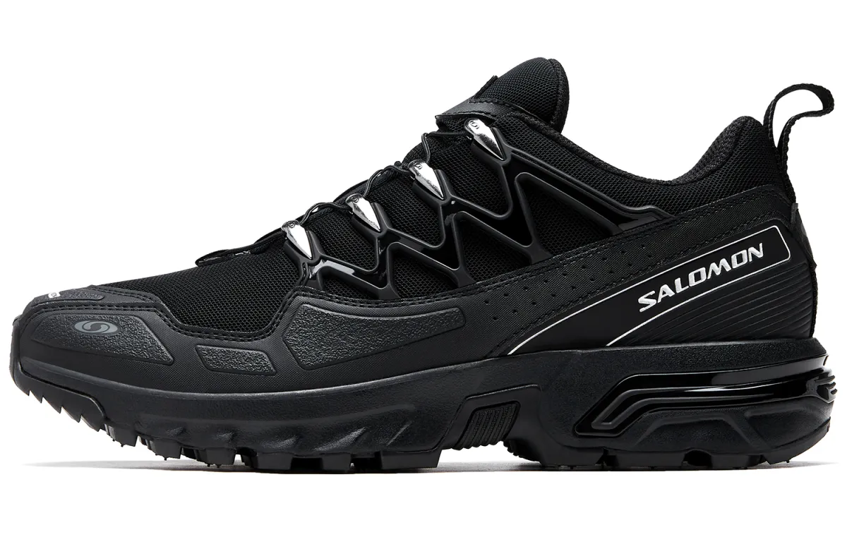 SALOMON ACS+ Slip Resistant Abrasion Resistant Low top Casual Shoes Unisex Black