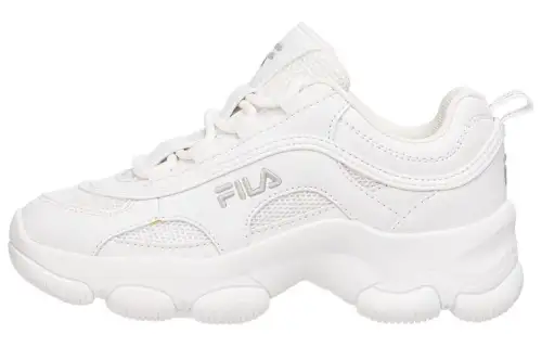 FILA Slip Resistant Abrasion Resistant Low top Casual Shoes Women's White