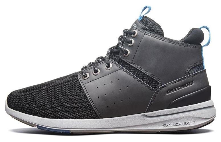 Skechers Elent Mid top Sports Casual Shoes Black