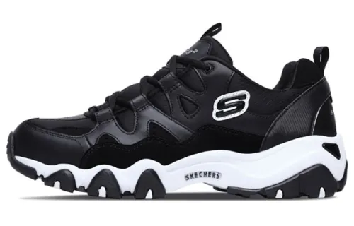 Skechers D'Lites 2.0 Running Shoes Black/White