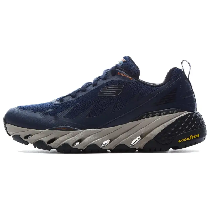 Skechers Glide Step Fabric Versatile Cushioning, Wear Resistant Low top Casual Shoes Men's