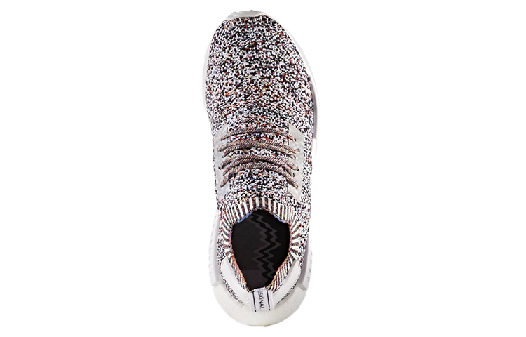 Кроссовки adidas originals NMD_R1 (черно-бело-красные) — Чёрный / белый / красный — фото 5