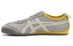 Onitsuka Tiger MEXICO 66 Casual Shoes Unisex Low Top Gray/Yellow/White