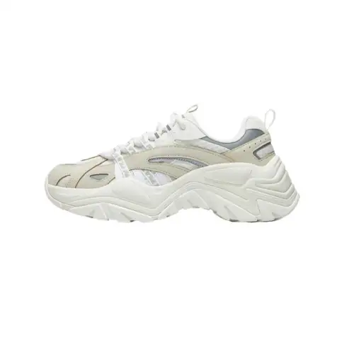 FILA Fashion Sneakers Wear resistant And Lightweight Low top Casual Shoes Women's Milk White