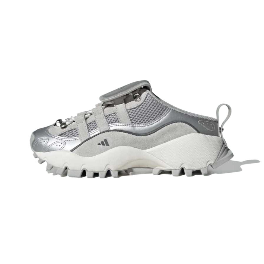 Женские сабо adidas FOS SEEULATER MULE (серебристые)