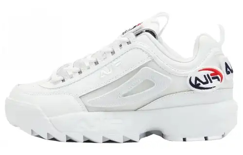 FILA Disruptor 2 Patches White
