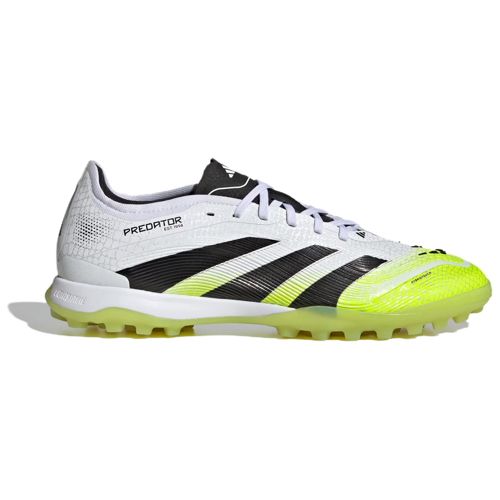 Adidas PREDATOR PRO Abrasion Resistant Soccer Shoes Unisex White Green