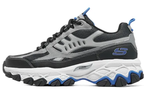 Skechers Arch Fit Cushioning, Wear Resistant Low top Casual Shoes Men's Gray Black Blue