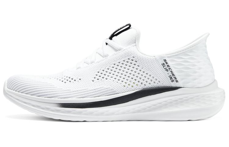 Skechers SLADE Mesh, Textile Low top Casual Shoes Men's White