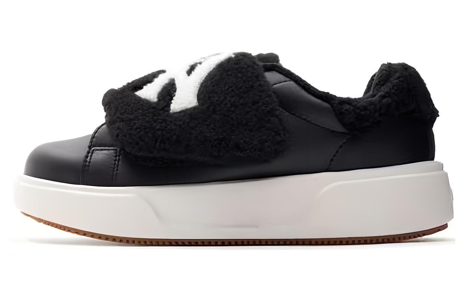 Кеды MLB Chunky Classic A FLEECE (черные)