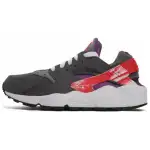 Nike Air Huarache Slip Resistant Abrasion Resistant Low top Casual Shoes Women's Black Red